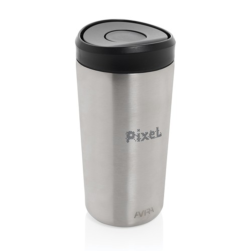 plateado Taza Avira Alix acero inoxidable RCS clik 400 ml
