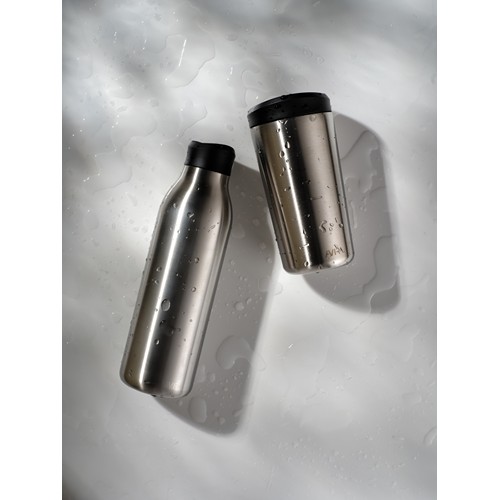 plateado Taza Avira Alix acero inoxidable RCS clik 400 ml