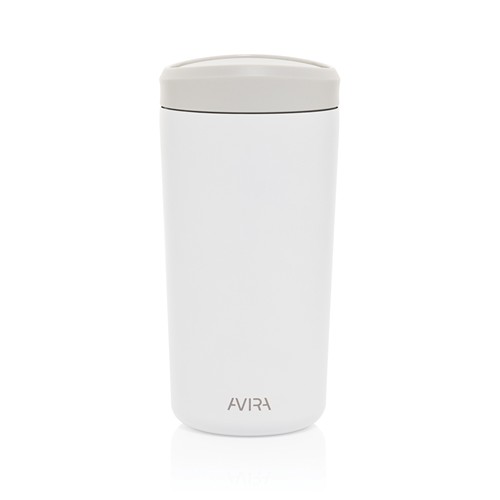 white Taza Avira Alix acero inoxidable RCS clik 400 ml