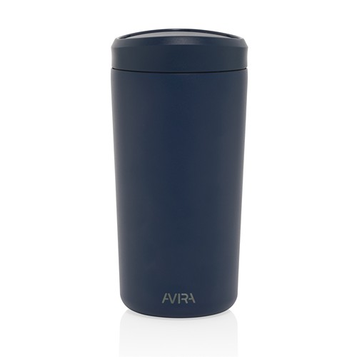 azul marino Taza Avira Alix acero inoxidable RCS clik 400 ml