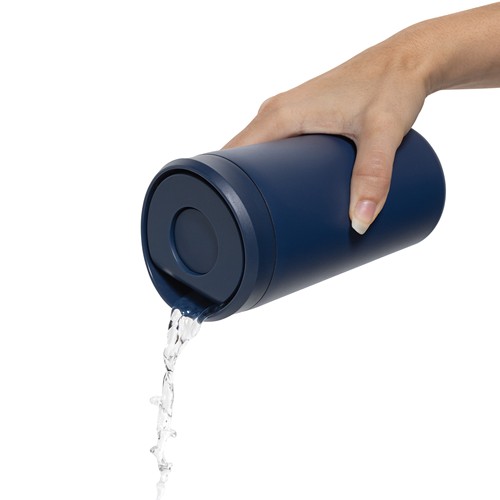 azul marino Taza Avira Alix acero inoxidable RCS clik 400 ml