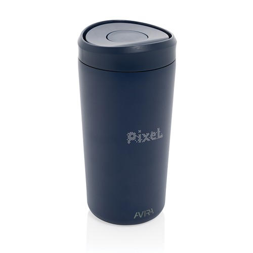 azul marino Taza Avira Alix acero inoxidable RCS clik 400 ml