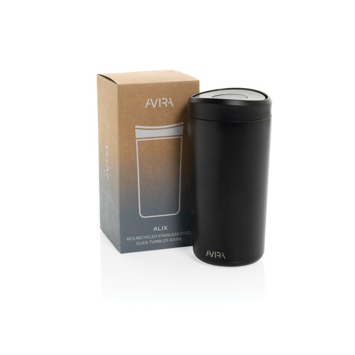 Mug 400ml en acier recyclé RCS Avira Alix - 14