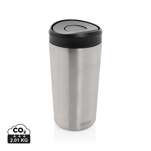 plateado Taza Avira Alix acero inoxidable RCS clik 400 ml