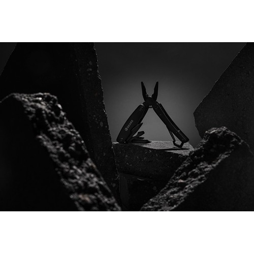 black Miniherramienta multiusos Gear X