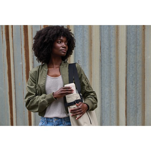 white Taza Topl To Go de acero reciclado con tapa patentada 360