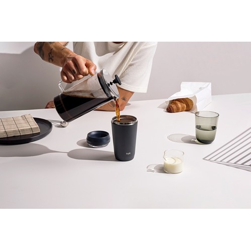 Mug 354 ml avec couvercle 360 en acier recyclé Topl - 6