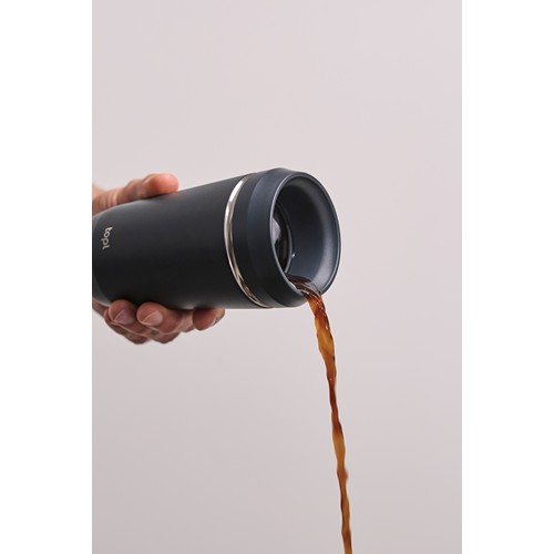 Mug 354 ml avec couvercle 360 en acier recyclé Topl - 8