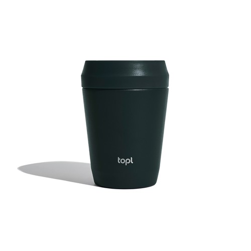 Mug 235 ml avec couvercle 360 en acier recyclé Topl - 2