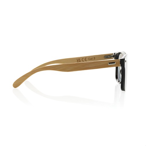 Lunettes de soleil en plastique recyclé RCS et bambou Prism - 4