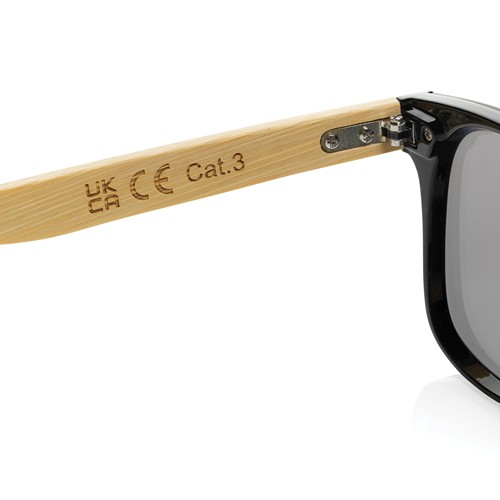 Lunettes de soleil en plastique recyclé RCS et bambou Prism - 5