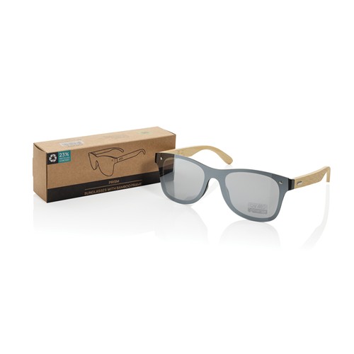 Lunettes de soleil en plastique recyclé RCS et bambou Prism - 9