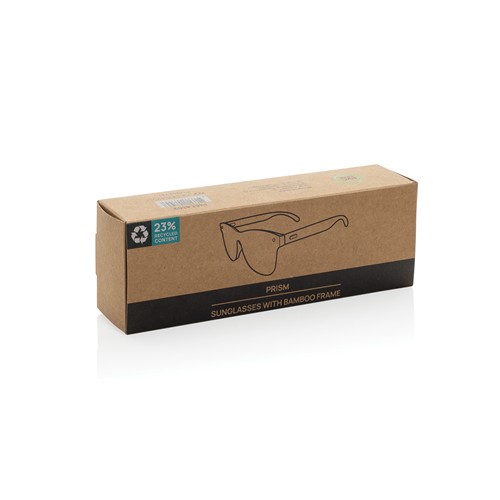 Lunettes de soleil en plastique recyclé RCS et bambou Prism - 10
