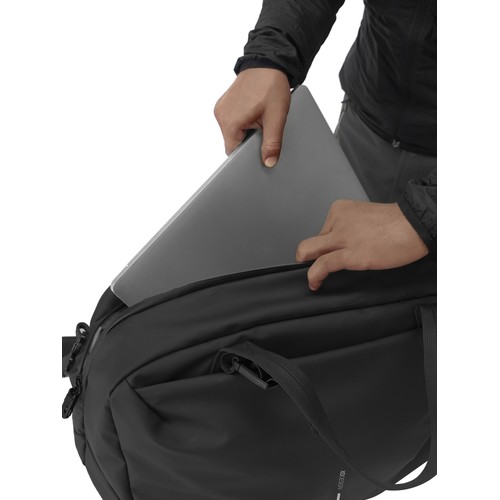 black Bolsa fin de semana Urban resistente al agua