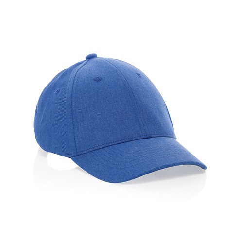 blue Gorra 6 paneles tejido jaspeado reciclado Milo AWARE™200 gr
