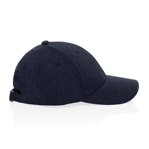azul marino Gorra 6 paneles tejido jaspeado reciclado Milo AWARE™200 gr