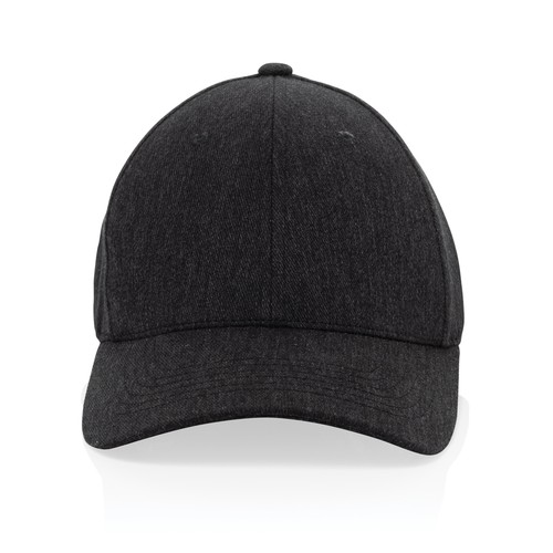 Gorra 6 paneles tejido jaspeado reciclado Milo AWARE™200 gr