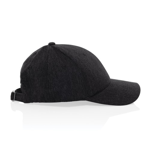 Gorra 6 paneles tejido jaspeado reciclado Milo AWARE™200 gr