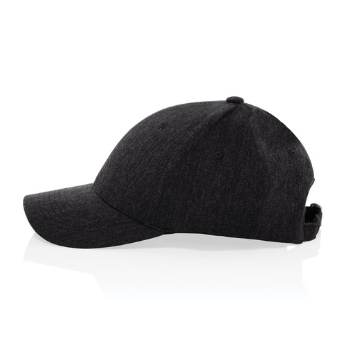 Gorra 6 paneles tejido jaspeado reciclado Milo AWARE™200 gr