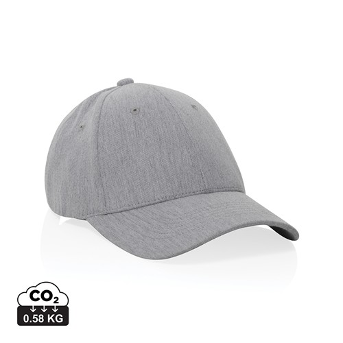 GORRA 6 PANELES TEJIDO JASPEADO RECICLADO MILO AWARE™200 GR