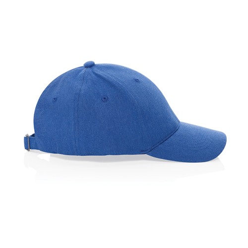 Gorra 6 paneles tejido jaspeado reciclado Milo AWARE™200 gr