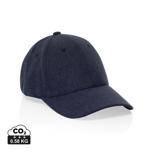 Casquette 6 panneaux 200gr chiné et recyclé AWARE™ Milo