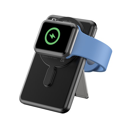 black Powerbank magnético Urban Vitamin Redwood 5 en 1