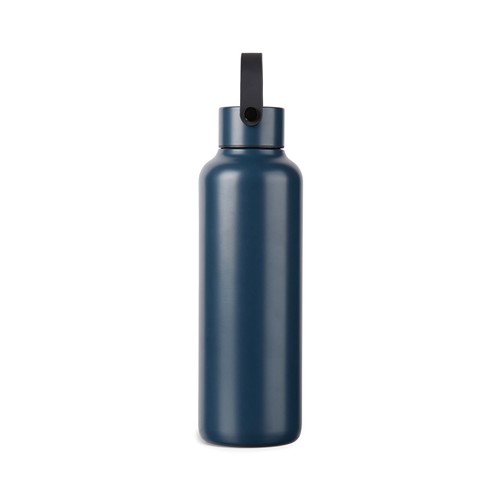 azul marino Botella ac. inox. reciclado VINGA RCS Baltimore 600 ml