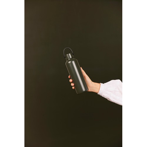 green Botella ac. inox. reciclado VINGA RCS Baltimore 600 ml