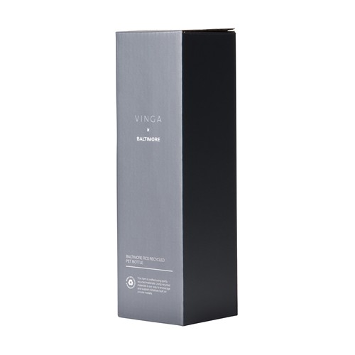 VINGA Botella ac. inox. reciclado RCS Baltimore 600 ml