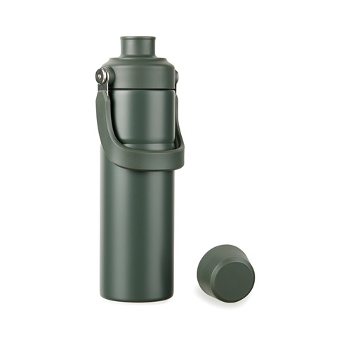 green Botella VINGA Baltimore acero inoxidable RCS reciclada 600ml