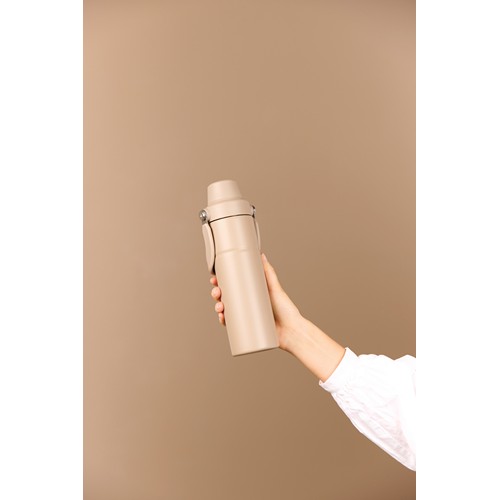 tiza gris Botella VINGA Baltimore acero inoxidable RCS reciclada 600ml