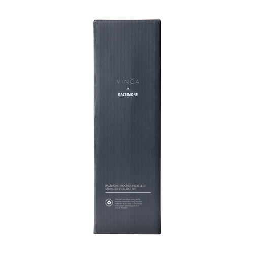 VINGA Botella Baltimore acero inoxidable RCS reciclada 600ml