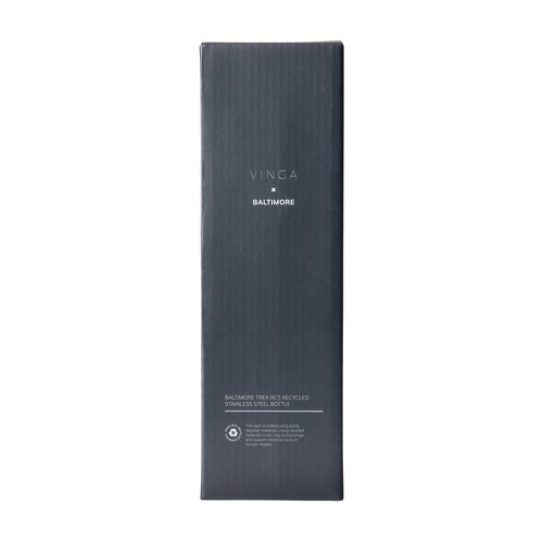 VINGA Botella Baltimore acero inoxidable RCS reciclada 600ml