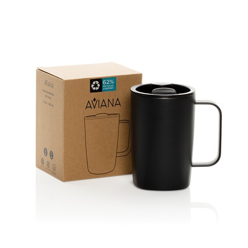 Mug 450ml en acier recyclé RCS Aviana™ Rowan - 7