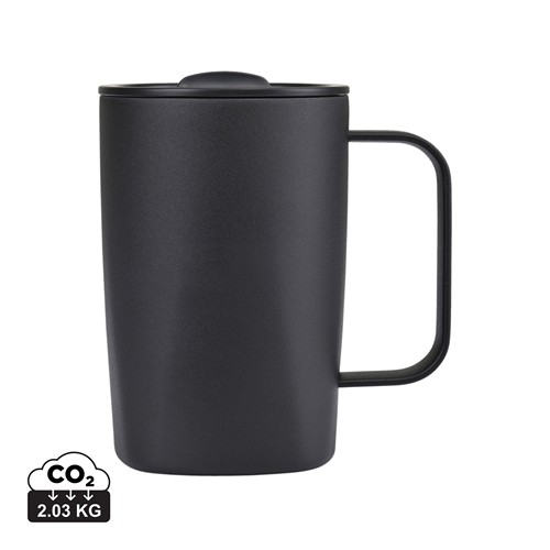 Mug 450ml en acier recyclé RCS Aviana™ Rowan - 1