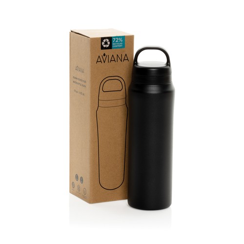 Bouteille 470ml en acier recyclé RCS Aviana™ Rowan - 6