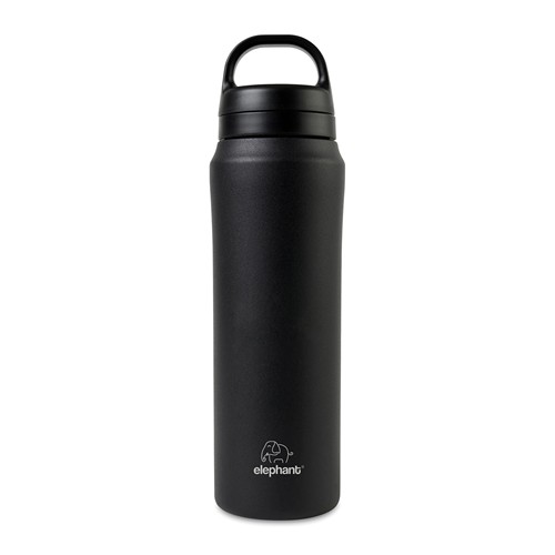 black Botella de agua reciclada RCS de Aviana™ Rowan de 470 ml