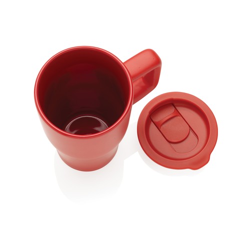 red Taza cerámica de lujo 490 ml