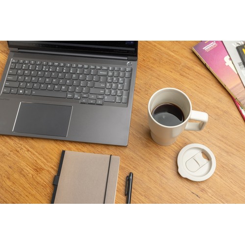 pardo Taza cerámica de lujo 490 ml
