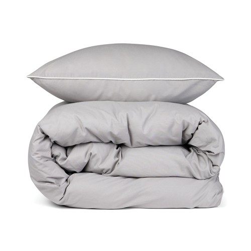 gray Juego ropa 4 pcs de cama VINGA Marston OCS algodón orgánico