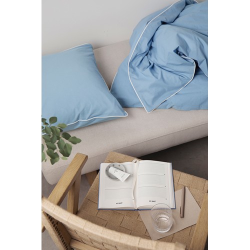 blue Juego ropa 4 pcs de cama VINGA Marston OCS algodón orgánico