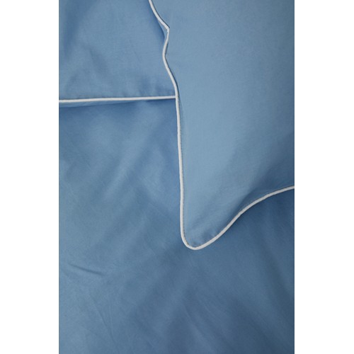 blue Juego ropa 4 pcs de cama VINGA Marston OCS algodón orgánico