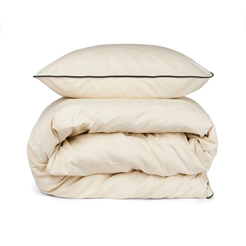 beis Juego ropa 4 pcs de cama VINGA Marston OCS algodón orgánico