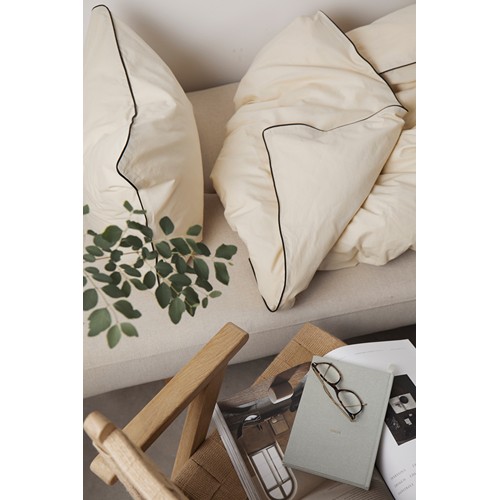 beis Juego ropa 4 pcs de cama VINGA Marston OCS algodón orgánico