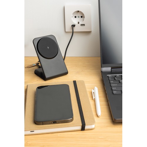 Cargador inalámbrico VoltPerch RCS plástico reciclado 15W