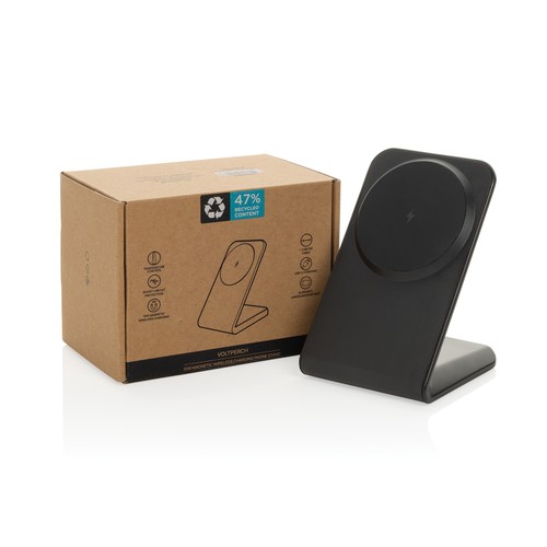 Cargador inalámbrico VoltPerch RCS plástico reciclado 15W