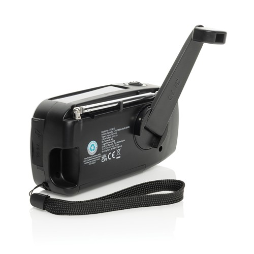 Radio d'urgence en plastique recyclé RCS RescueWave - 6