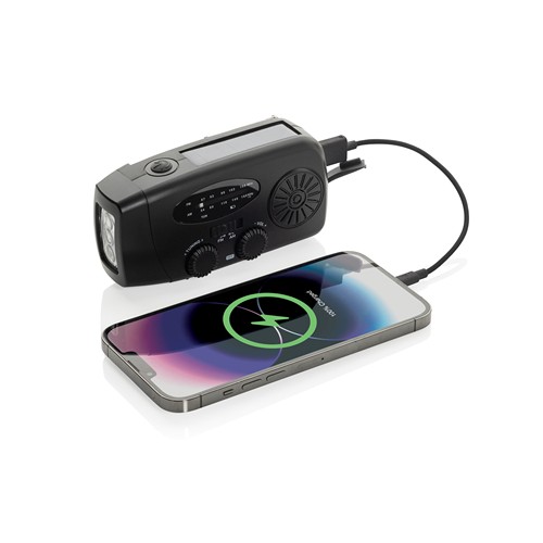 Radio d'urgence en plastique recyclé RCS RescueWave - 8