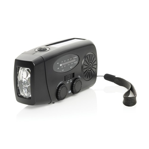 Radio de emergencia plástico reciclado RescueWave RCS